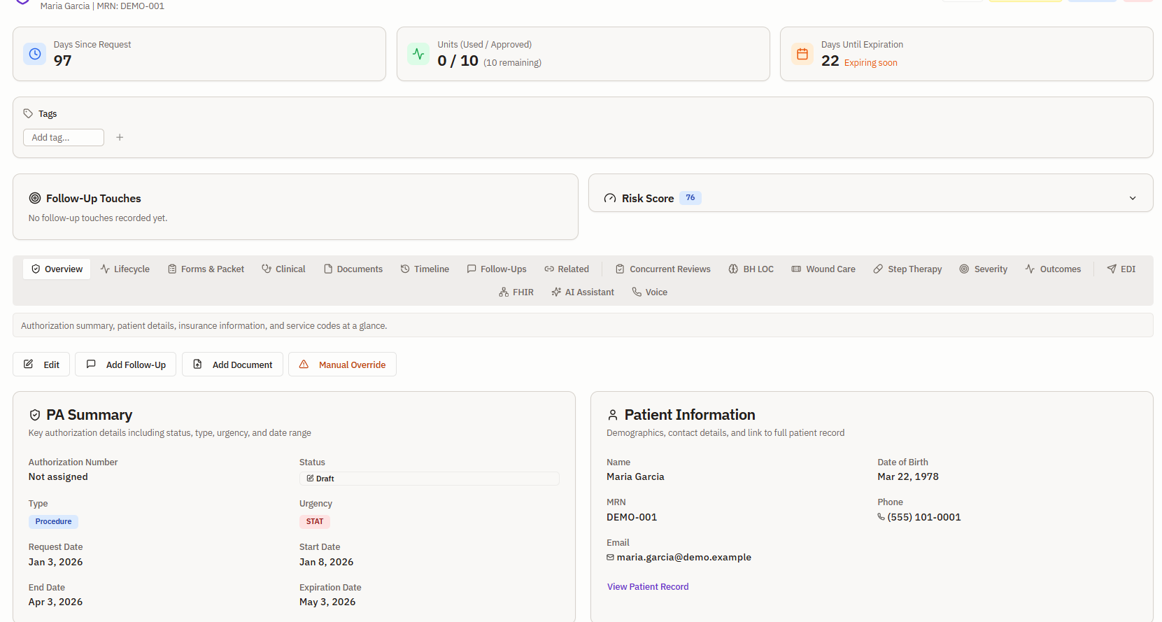 CoOrdio Confirm — Authorization View
